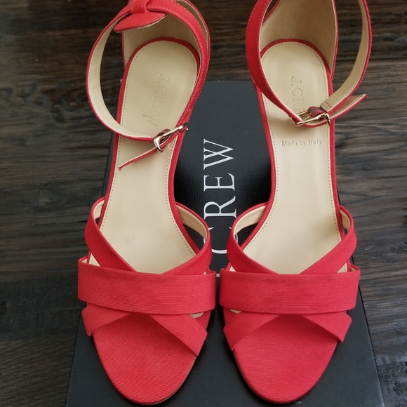 JCrew Lia midheel sandals - Picture 2 of 8